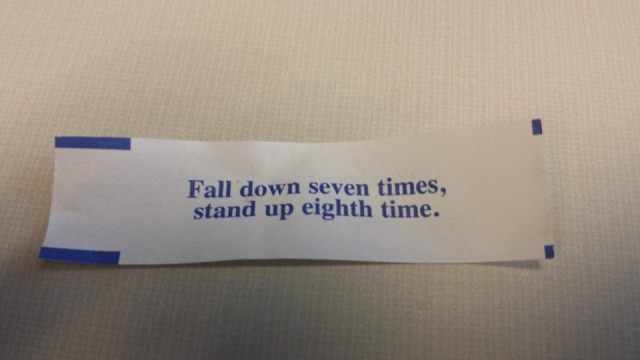 Fall down 7 times, get up 8 - Stoneking